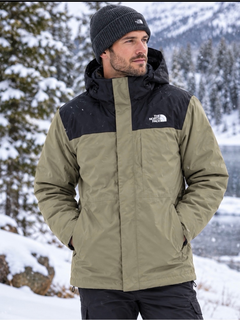 The North Face Hooded Jacket Sz M